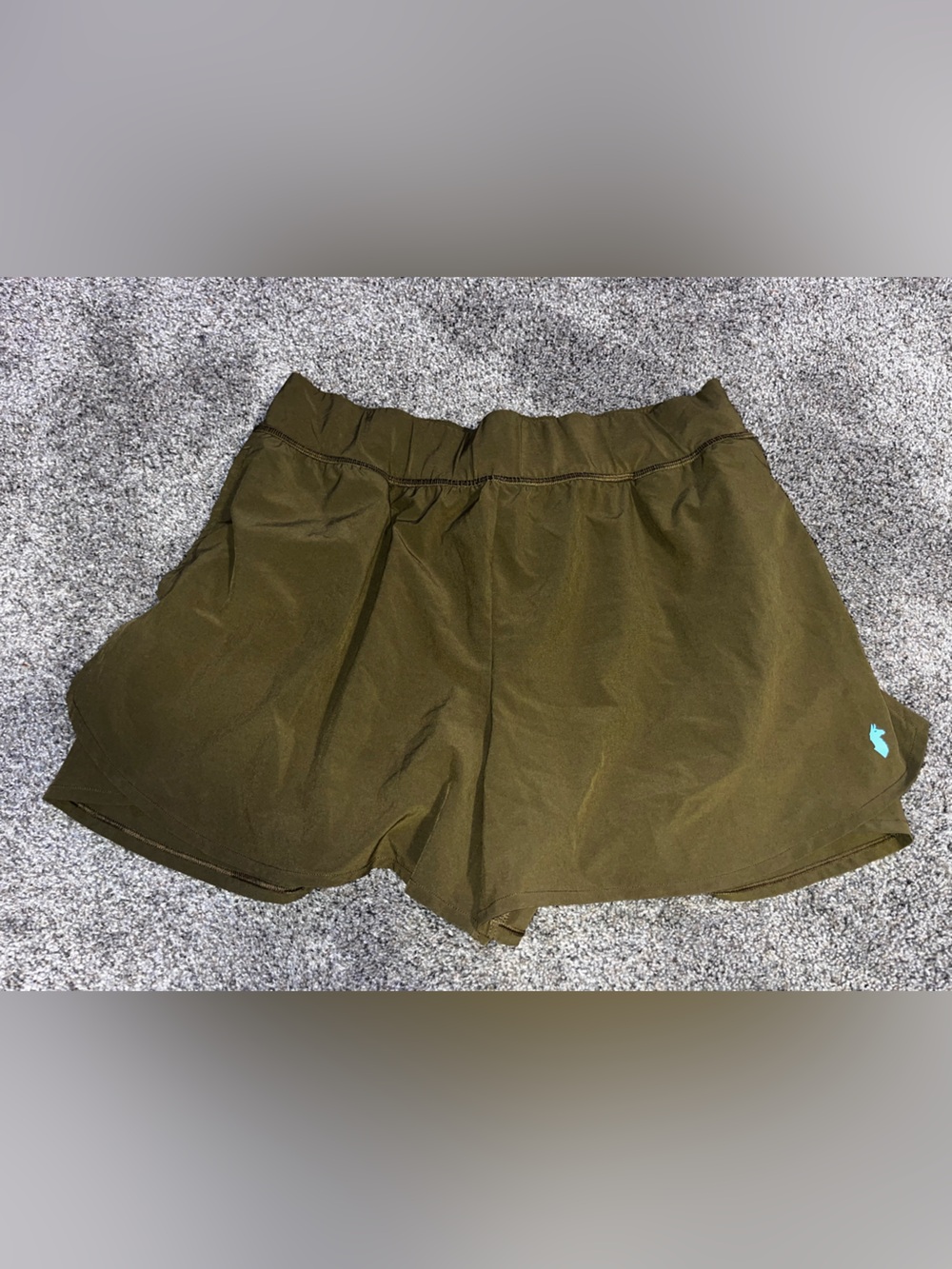 Cotopaxi Hybrid Running Shorts Womens Medium Green Stretch Active